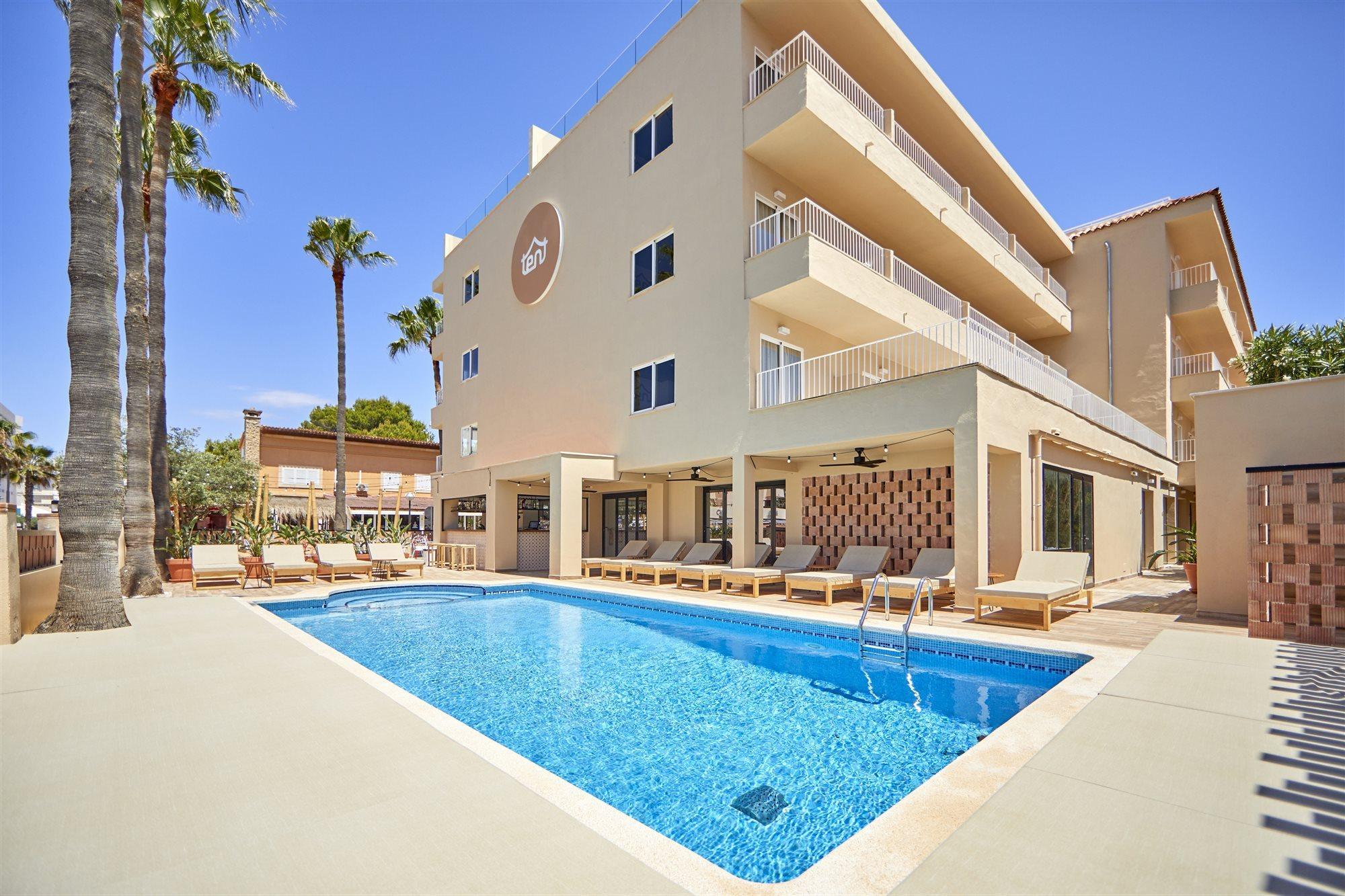 tent Capi Playa Palma de Mallorca Bagian luar foto